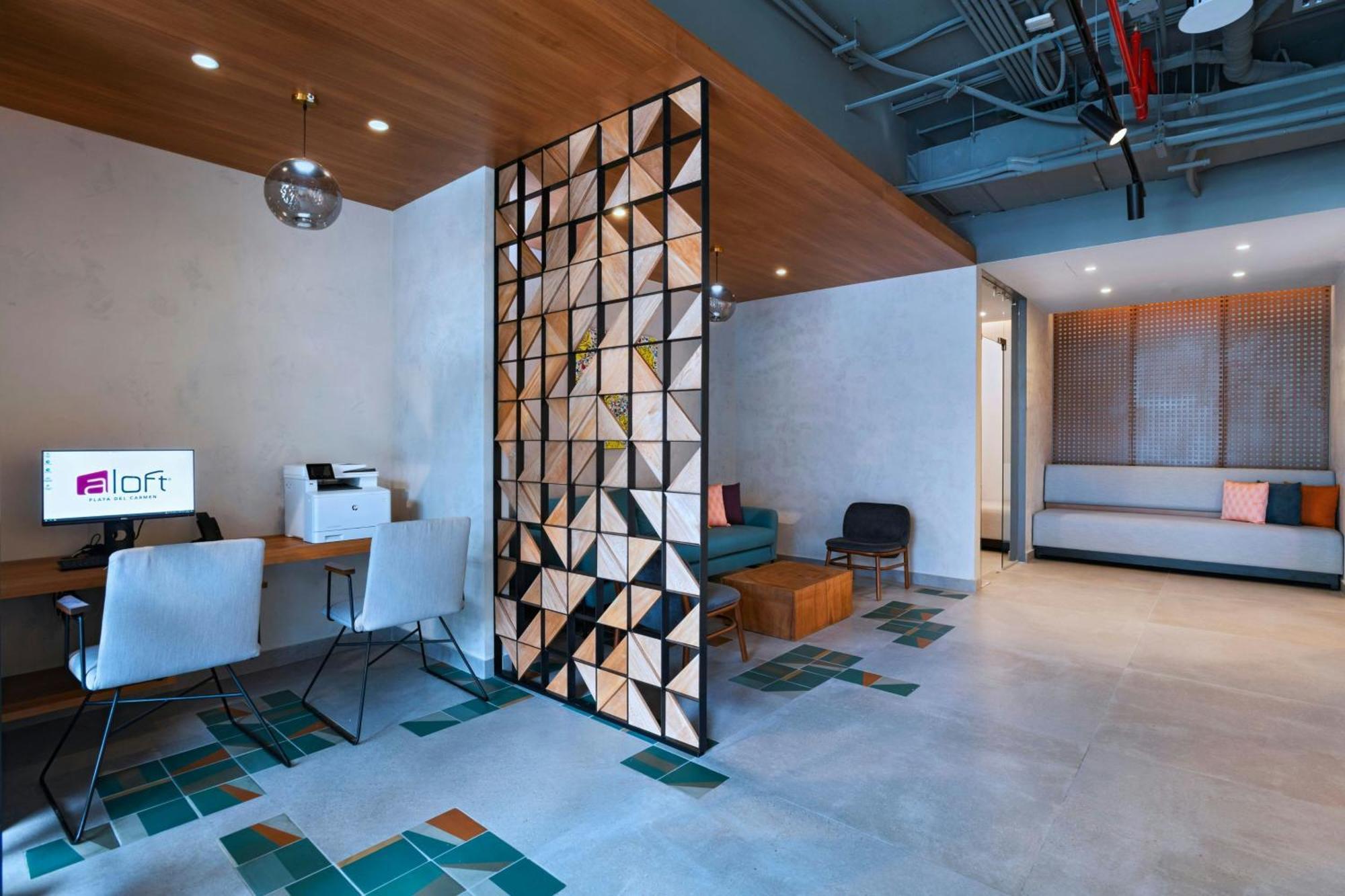 Hotel Aloft Playa Del Carmen Zewnętrze zdjęcie Interior of the hotel